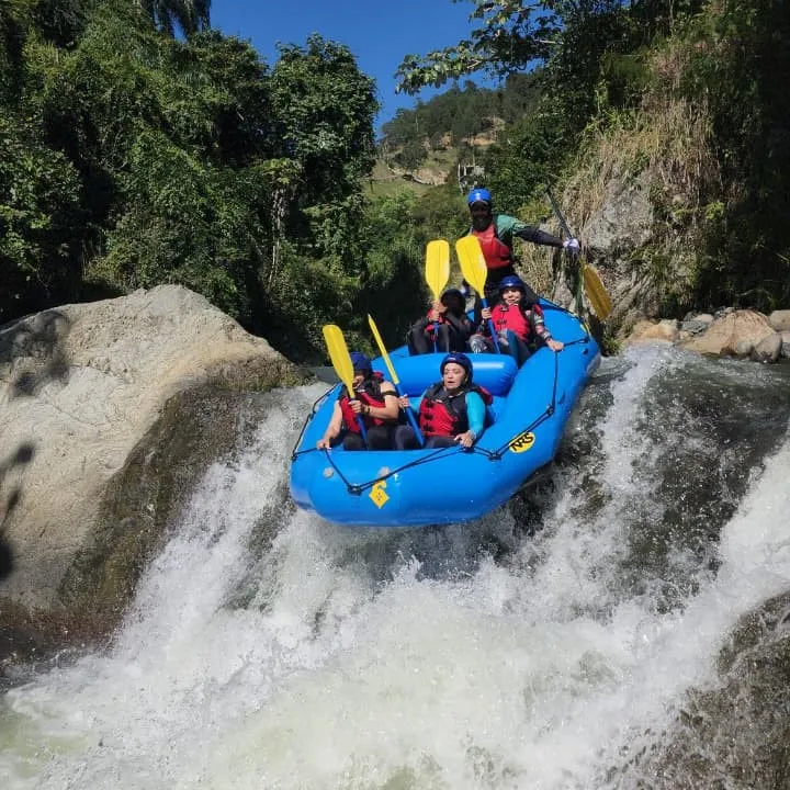 Rafting en el río Yaque del Norte — foto 1